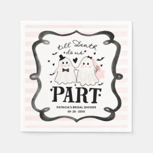 Till Death Do Us Part Bridal Shower Napkins