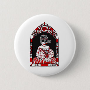 Till Death Do Us Part Caged Bird Classic Button