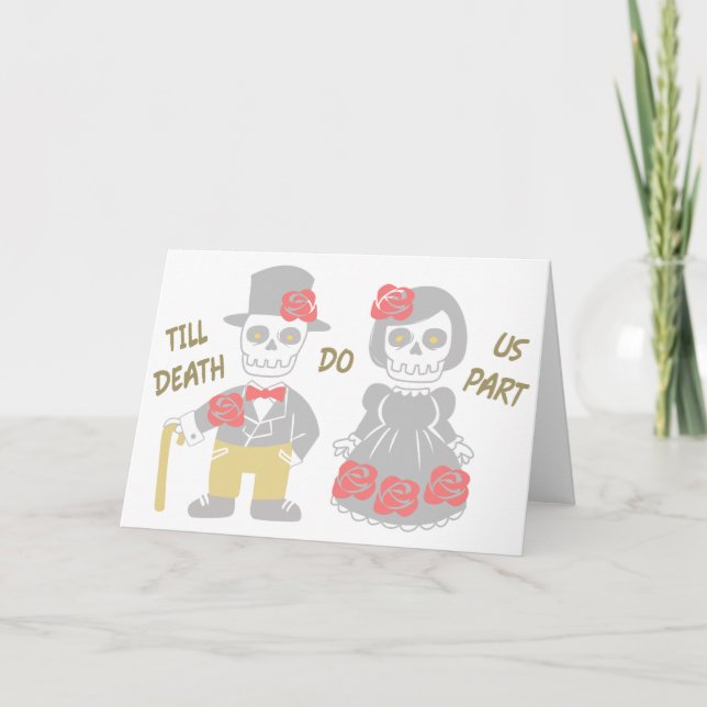 Till Death Do Us Part Card (Front)