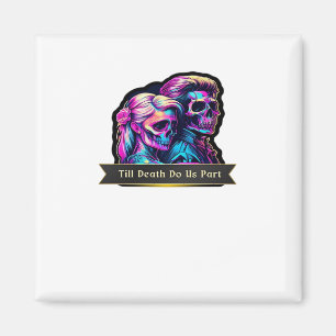 Till Death Do Us Part Classic – Autumn Gothic Vows Magnet