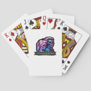 Till Death Do Us Part Classic – Autumn Gothic Vows Poker Cards