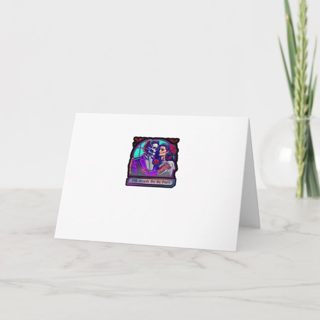 Till Death Do Us Part Classic – Basic Aesthetic Card (Front)
