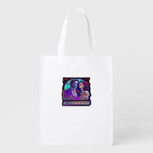 Till Death Do Us Part Classic – Basic Aesthetic Grocery Bag