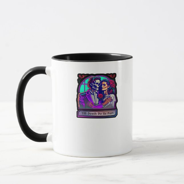 Till Death Do Us Part Classic – Basic Aesthetic Mug (Left)