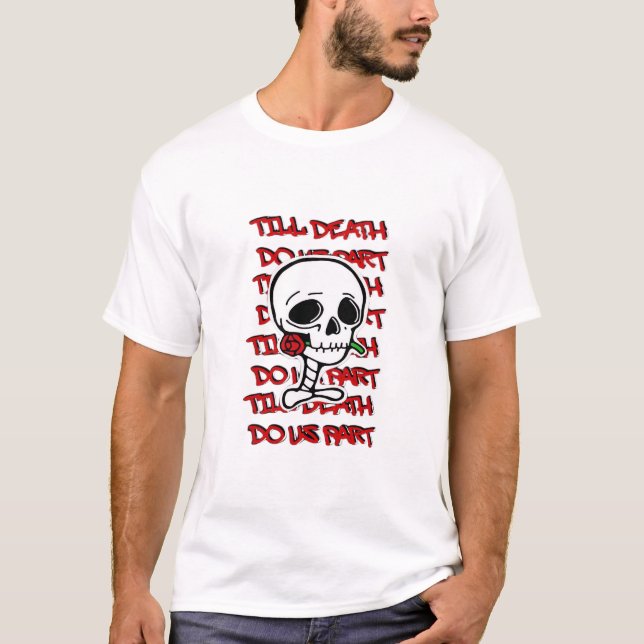 Till Death Do Us Part Classic – Basic Halloween De T-Shirt (Front)
