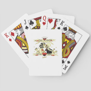 Till Death Do Us Part Classic Design For Halloween Poker Cards