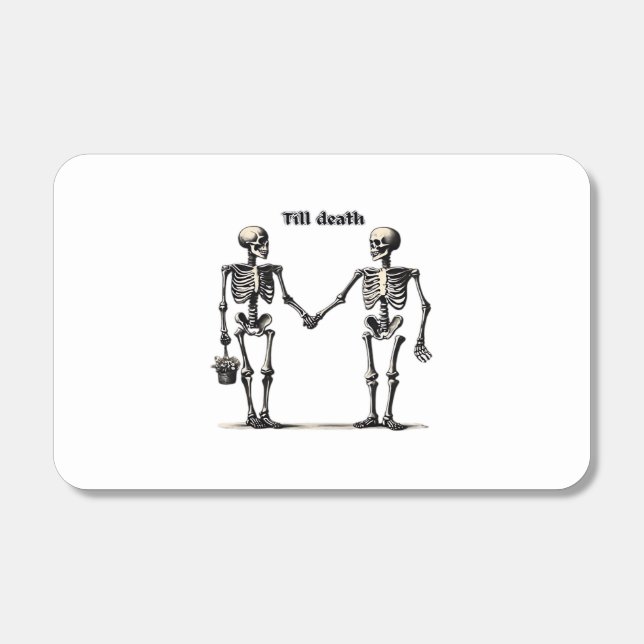 Till Death Do Us Part Classic – Funny Love Quote Matchboxes (Front)