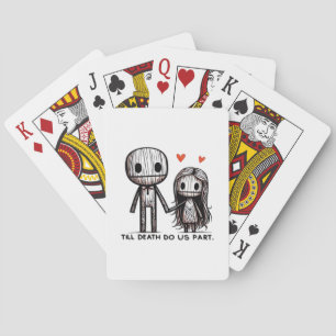 Till Death Do Us Part Classic – Funny Wedding Quot Poker Cards