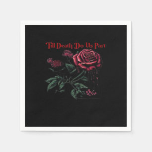 Till Death Do Us Part Classic – Love Design Napkins