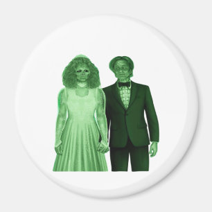 Till Death Do Us Part Classic Retro Design Magnet