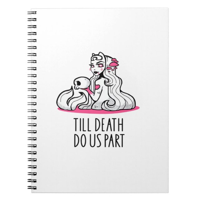 Till Death Do Us Part Classic – Sloth and Soulmate Notebook (Front)
