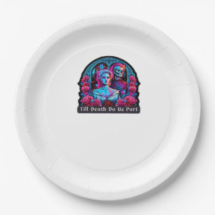 Till Death Do Us Part Classic – Sloth & Soulmate Paper Plates