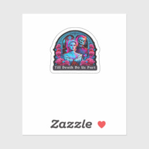 Till Death Do Us Part Classic – Sloth & Soulmate Sticker