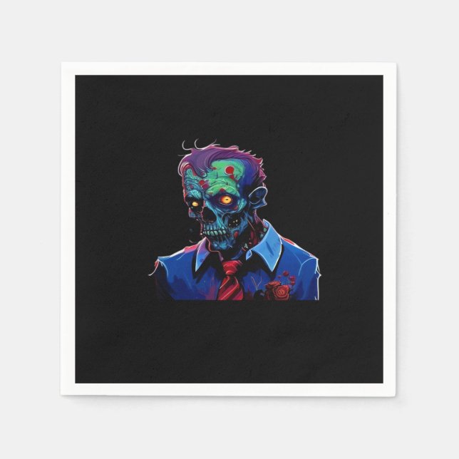 Till Death Do Us Part – Commitment Design Napkins (Front)