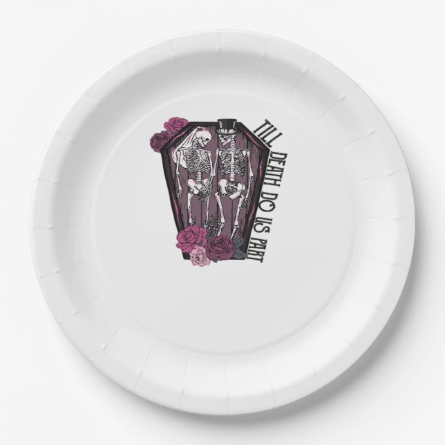 Till Death Do Us Part, Costume Idea Paper Plates (Front)