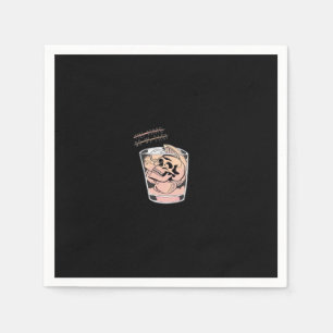 Till Death Do Us Part – Cute Sloth Meets Death Napkins