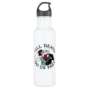 Till Death Do Us Part Essential – Sloth Meets Reap Stainless Steel Water Bottle