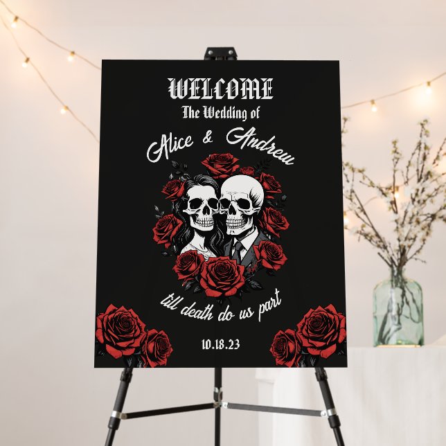 Till death do us part  foam board (In Situ (Stand))