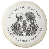Till Death Do Us Part Gothic Sugar Cookie (Front)