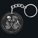 Till Death Do Us Part Gothic Wedding Keychain<br><div class="desc">Till Death Do Us Part Gothic Wedding Keychain</div>