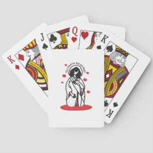 Till Death Do Us Part – Haunting Wedding Slogan Poker Cards