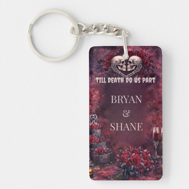 Till Death Do Us Part Keychain (Front)