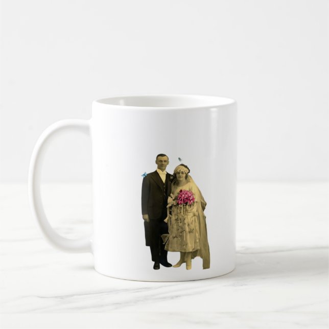 Till Death Do Us Part Meme Classic Style Coffee Mug (Left)