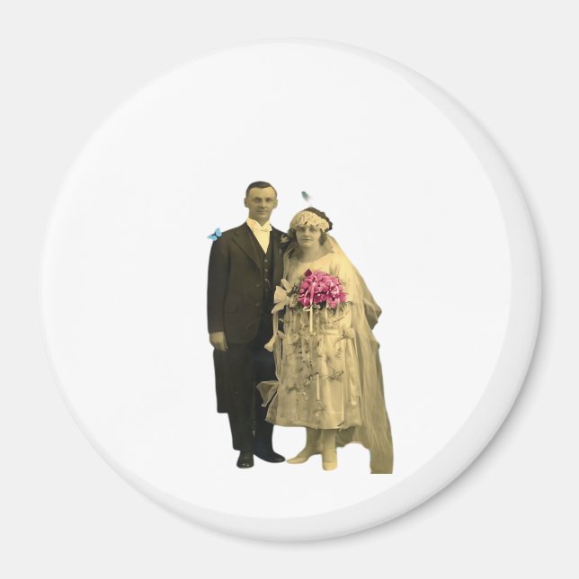 Till Death Do Us Part Meme Classic Style Magnet (Front)