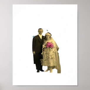Till Death Do Us Part Meme Classic Style Poster