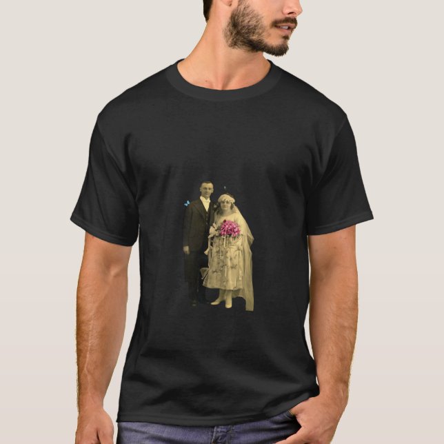 Till Death Do Us Part Meme Classic Style T-Shirt (Front)