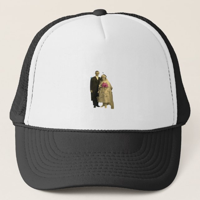 Till Death Do Us Part Meme Classic Style Trucker Hat (Front)