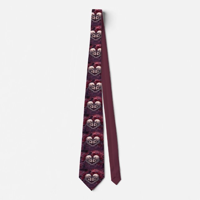 Till Death Do Us Part Neck Tie (Front)