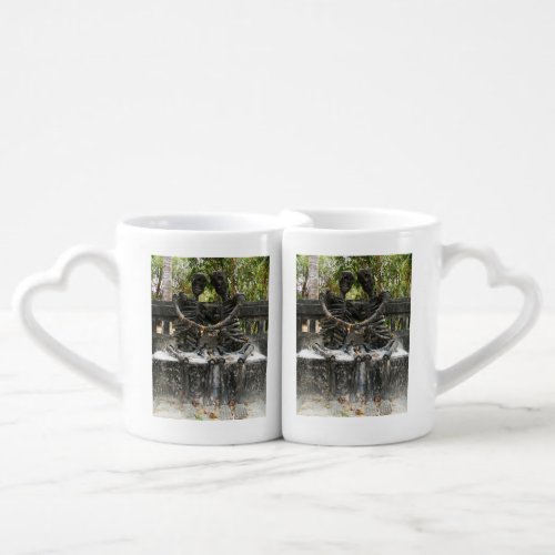 Till Death Do Us Part  Nong Khai Thailand Coffee Mug Set