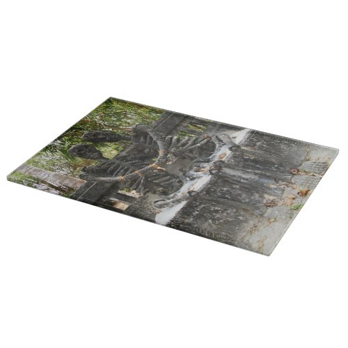 Till Death Do Us Part  Nong Khai Thailand Cutting Board