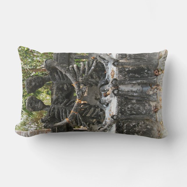 Till Death Do Us Part ... Nong Khai, Thailand Lumbar Pillow (Front)