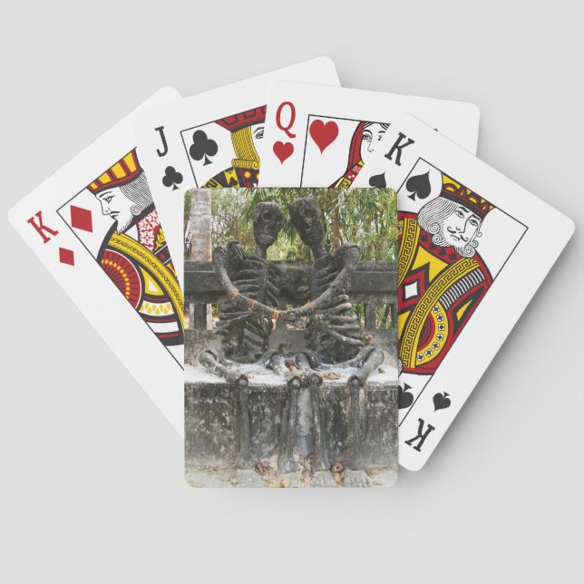 Till Death Do Us Part ... Nong Khai, Thailand Poker Cards (Back)