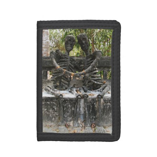 Till Death Do Us Part  Nong Khai Thailand Tri_fold Wallet