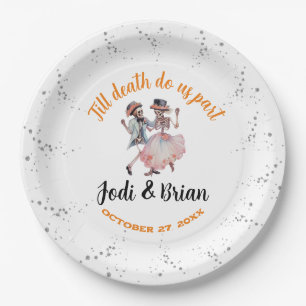 Till Death Do Us Part Paper Plate