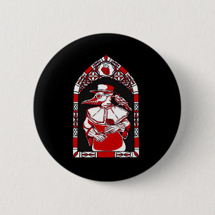 Till Death Do Us Part Plague Doctor Classic Love M Button
