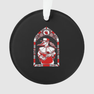 Till Death Do Us Part Plague Doctor Classic Love M Ornament