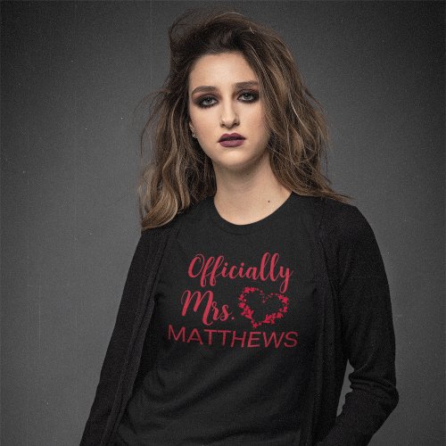 Till Death Do Us Part Post Marriage Gothic T_Shirt