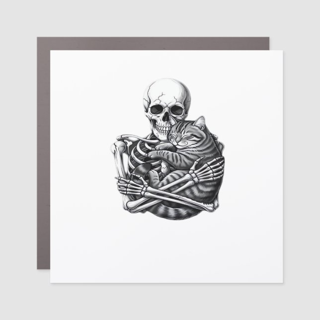 Till Death Do Us Part Quote Classic Design Car Magnet (Front)