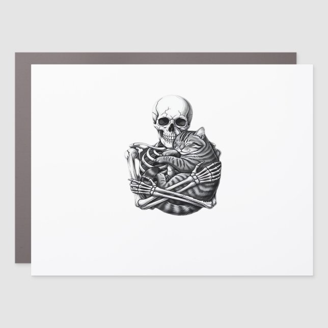 Till Death Do Us Part Quote Classic Design Car Magnet (Front)