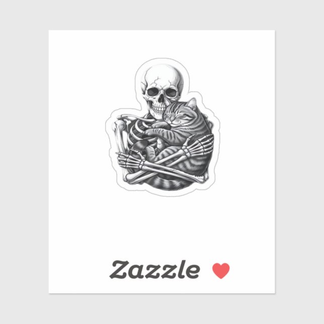 Till Death Do Us Part Quote Classic Design Sticker (Sheet)