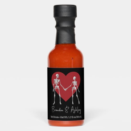 Till Death Do Us Part Skeleton Black Hot Sauces