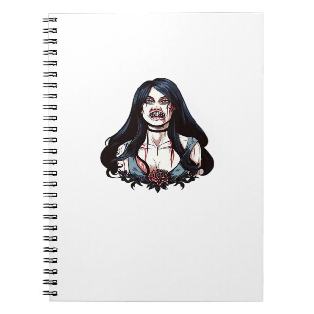 Till Death Do Us Part Skeleton Couple Classic  Notebook (Front)