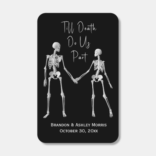 Till Death Do Us Part Skeleton Matchboxes
