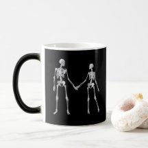 Till Death Do Us Part Skeleton Mug
