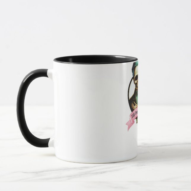 Till Death Do Us Part Skeleton Valentine Classic S Mug (Left)