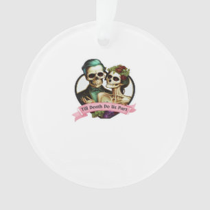 Till Death Do Us Part Skeleton Valentine Classic S Ornament